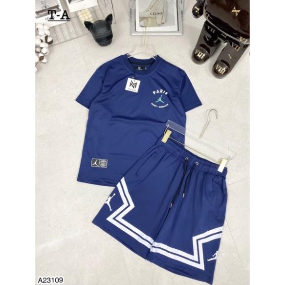 [Siêu SALE] Bộ Thể Thao PARIS Vải Thoáng Mát Cho AE - Quần Áo PARIS Nam Thấm Hút Mồ Hôi Cực Hot