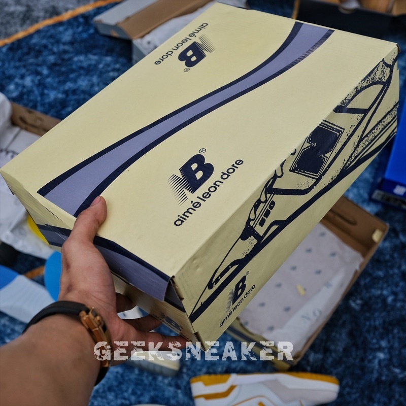 [GeekSneaker] Giày Sneaker NB - Aime Leon Dore New Balance 550 &quot;White / Navy&quot; ALD | NB550
