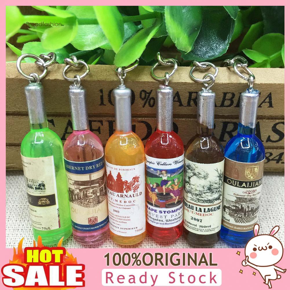 Móc Chìa Khóa Thiết Kế Hình Chai Bia Độc Đáo Dễ Thương