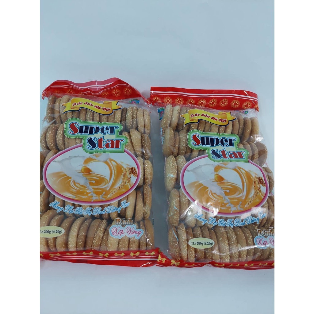 Bánh quy xốp vừng vòng 200g đặc sản hà nội