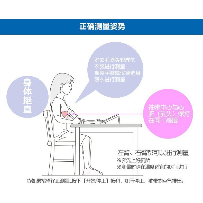 Máy đo huyết áp bắp tay Sinoheart BA-801 + Tặng bộ đổi nguồn