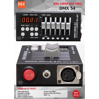 Bàn chỉnh đèn mini dmx 54