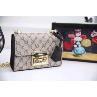 Túi gucci size 21cm hàng full box hoa