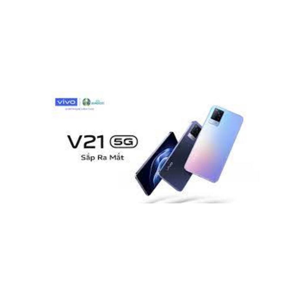 điện thoại Vivo V21 5G 2sim ram 8G rom 128G máy Chính Hãng, Màn: 6.44 inch, Bộ vi xử lí: MTK Dimensity 800U - BC 05