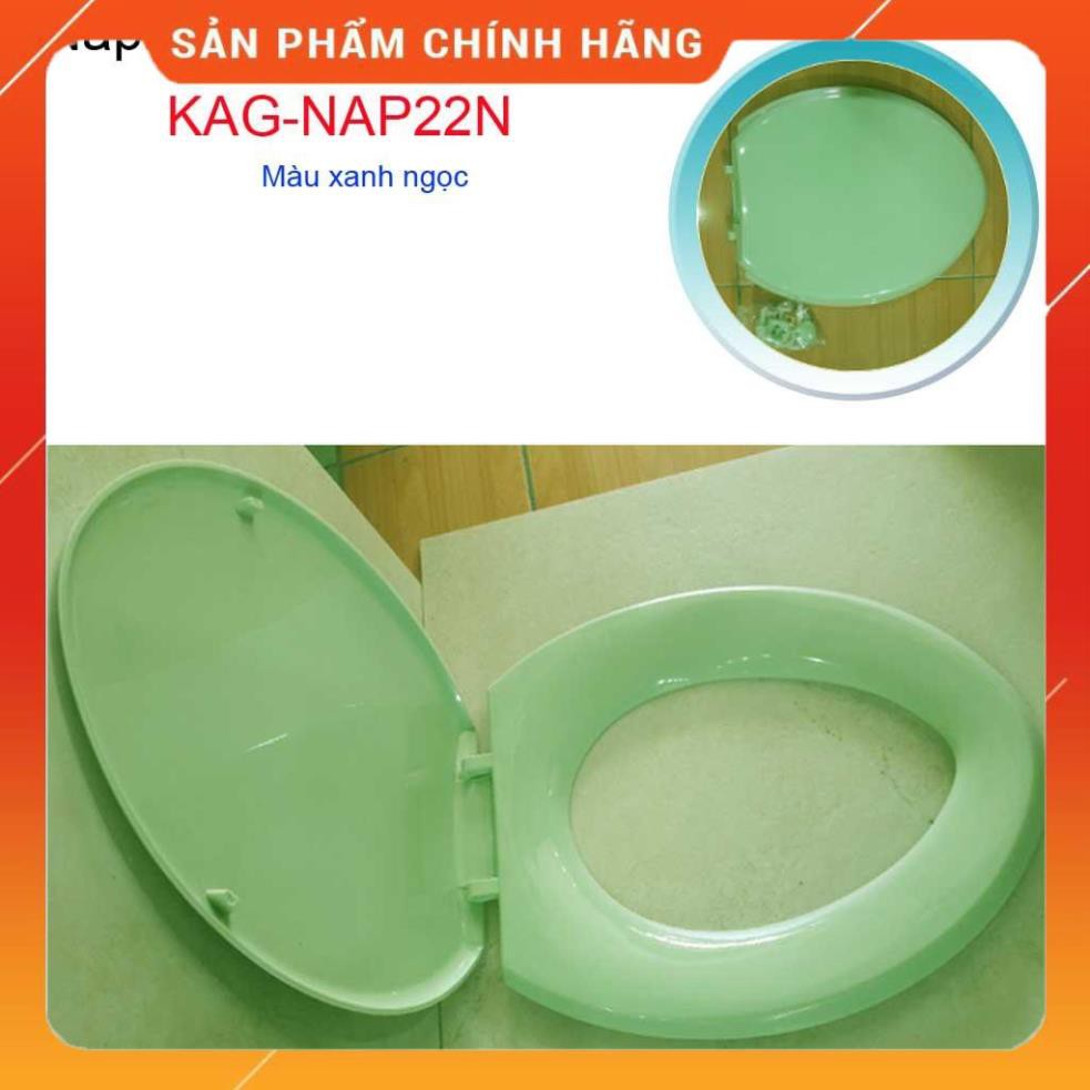 Nắp bồn cầu Thiên Thanh màu xanh ngọc