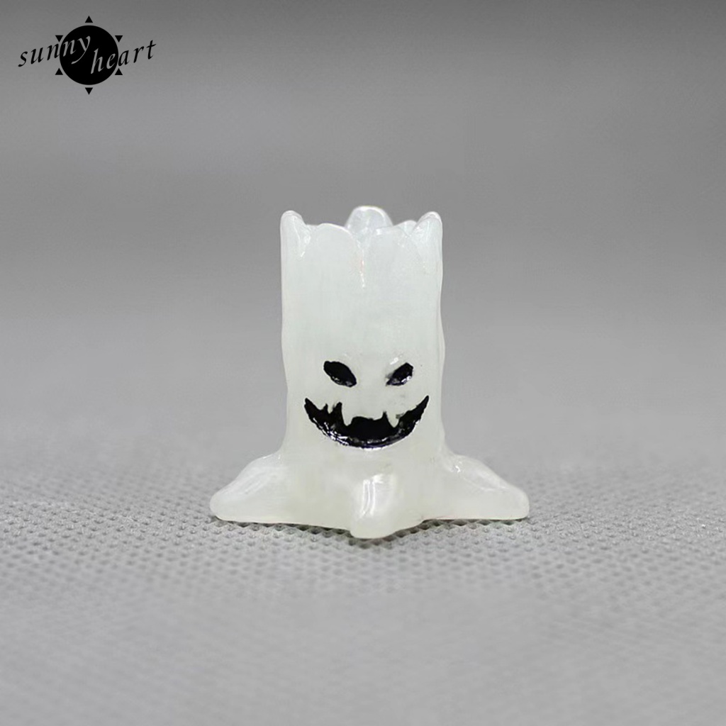 Set 8 Đồ trang trí Con Ma Dạ Quang Dùng Để Trang Trí Halloween Tiện Dụng