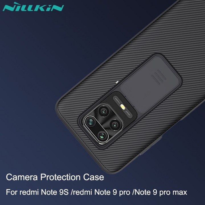 Ốp lưng Redmi Note 9s - Redmi Note 9 Pro Nillkin bảo vệ camera