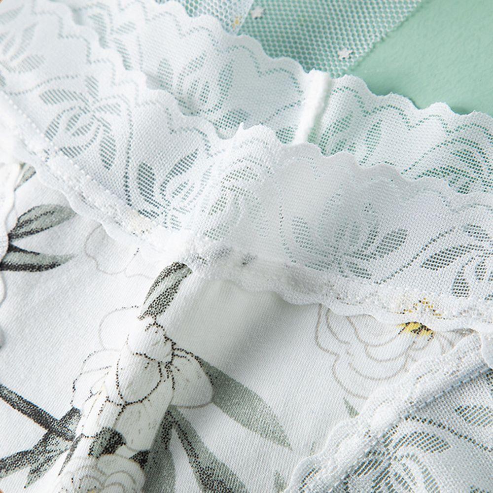 OCEANMAP Quần Lót Ren Lưng Vừa Xẻ Tà Quyến Rũ Thoải Mái Cho Nữ