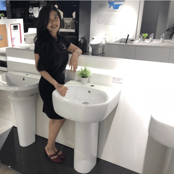 Chậu rửa mặt Toto LPT766C