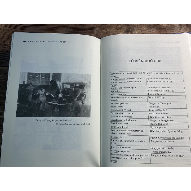 Sách - Giáo dục Việt Nam thời kỳ thuộc địa qua tài liệu và tư liệu lưu trữ (1858 - 1945) (Bìa cứng)