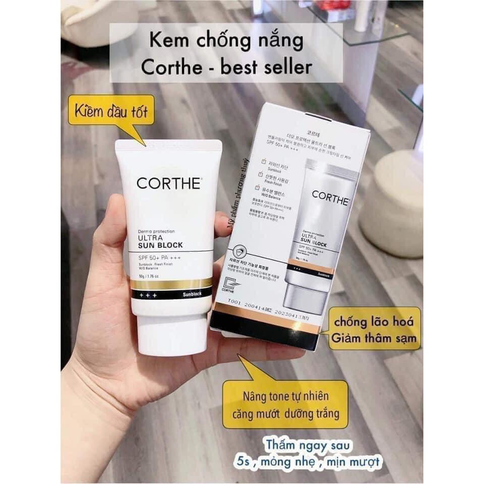 Kem chống nắng Corthe Ultra Sun Block SPF 50 + PA +++ 50g