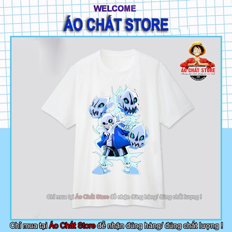 BST Áo thun Sans Undertale bé trai bé gái siêu độc nhiều mẫu S06 | Áo Among Us trẻ em đẹp | Áo Chất Store