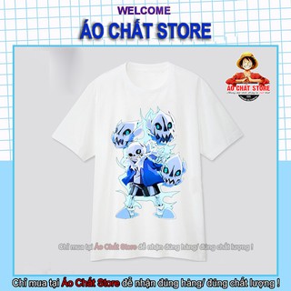 (VIDEO) Áo thun Undertale Sans siêu đẹp | Áo thun bé trai hình Sans mẫu mới S01 | Áo Chất Store