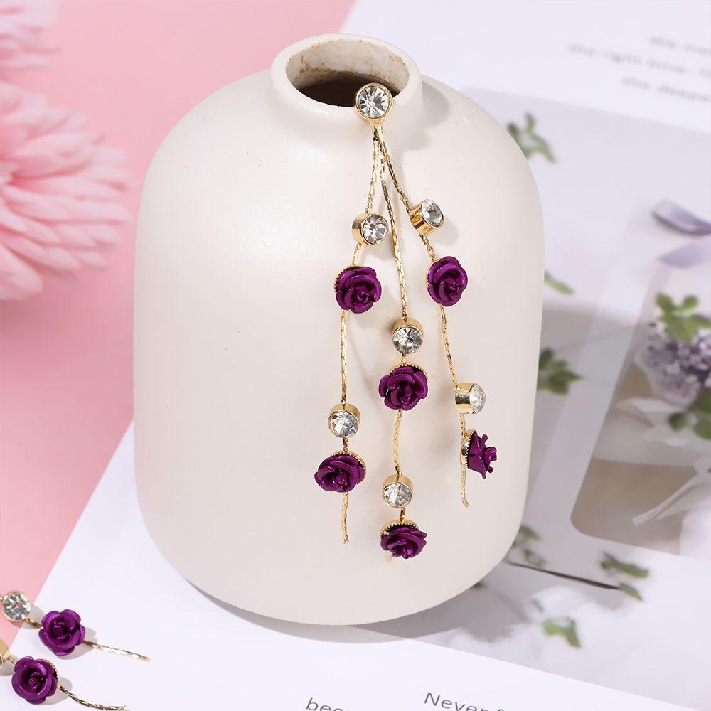 Khuyên Tai Nữ Dạng Núm Tua Thời Trang Hàn