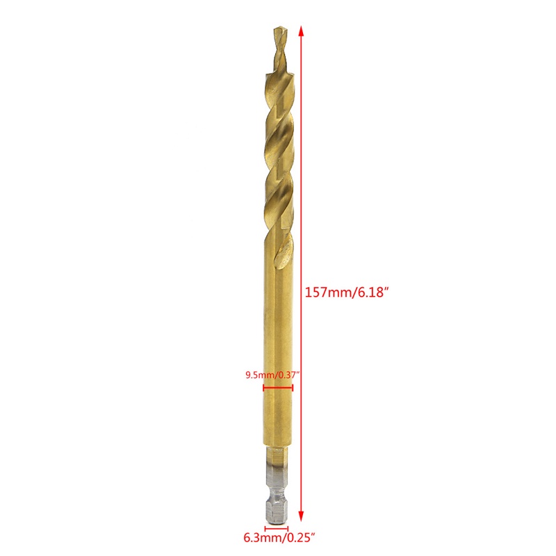 Bộ Mũi Khoan Xoắn Ốc 3 / 8 &quot;Chất Lượng Cao