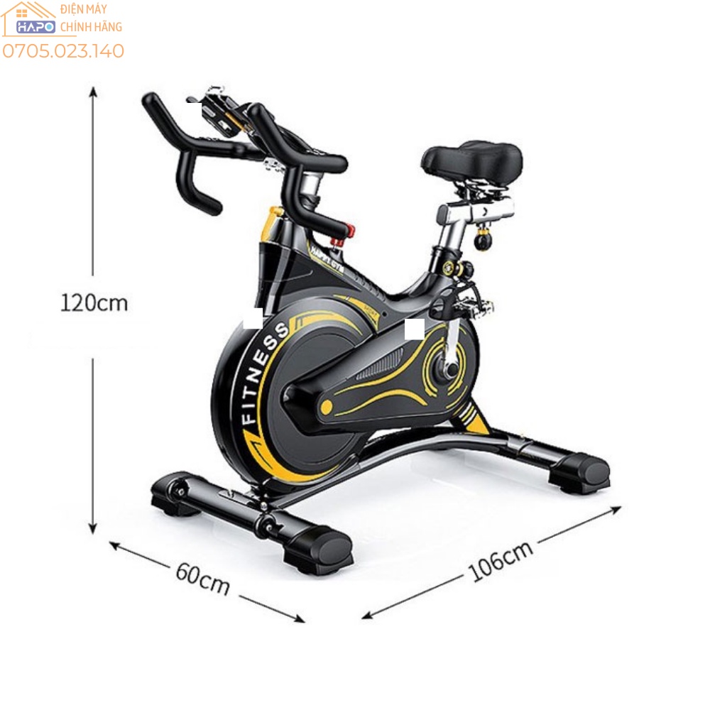 Xe đạp tập thể dục cao cấp Fitness tập gym tại nhà, Xe đạp thể thao giúp tăng cơ giảm mỡ hiệu quả