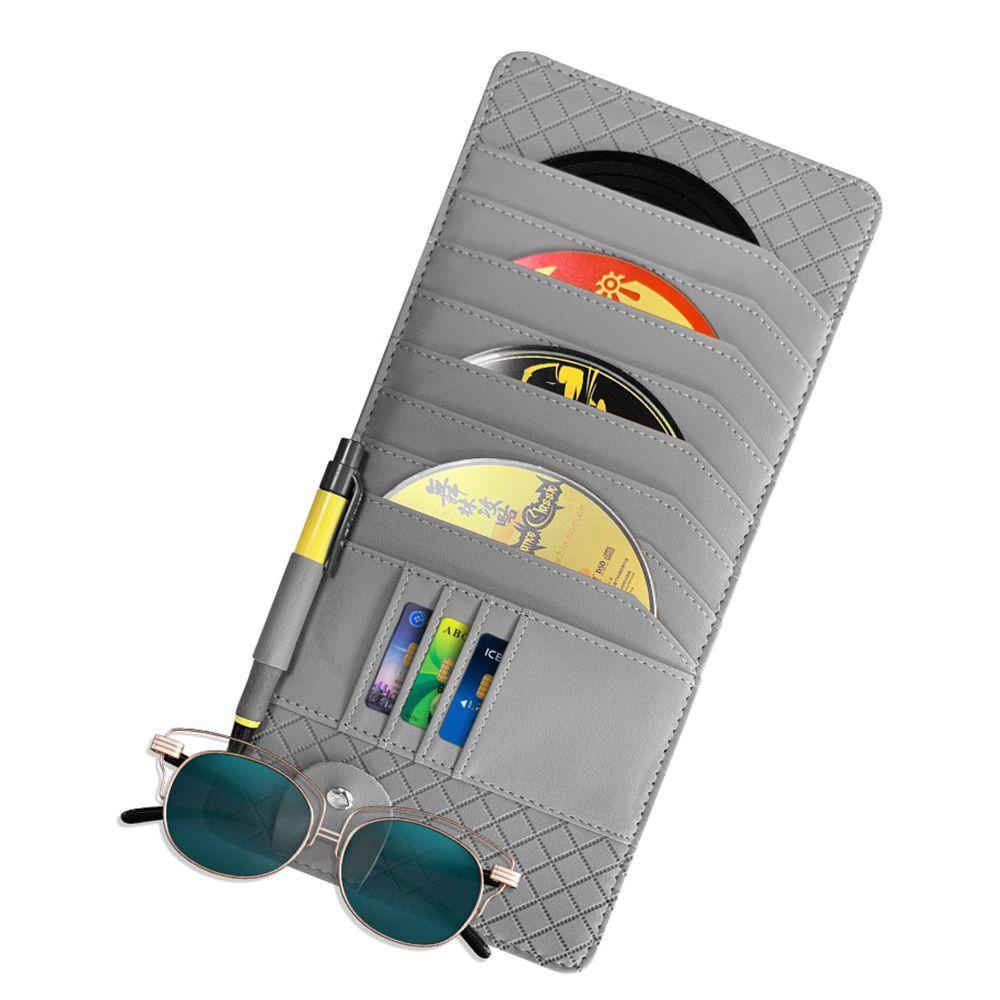 Ví Đựng Thẻ Gắn Tấm Che Nắng Nhiều Ngăn Tiện Dụng