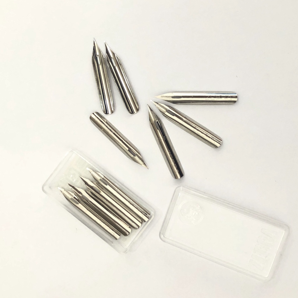 Ngòi Calligraphy S luyện chữ đẹp Bút mài Thầy Ánh lắp vào bút