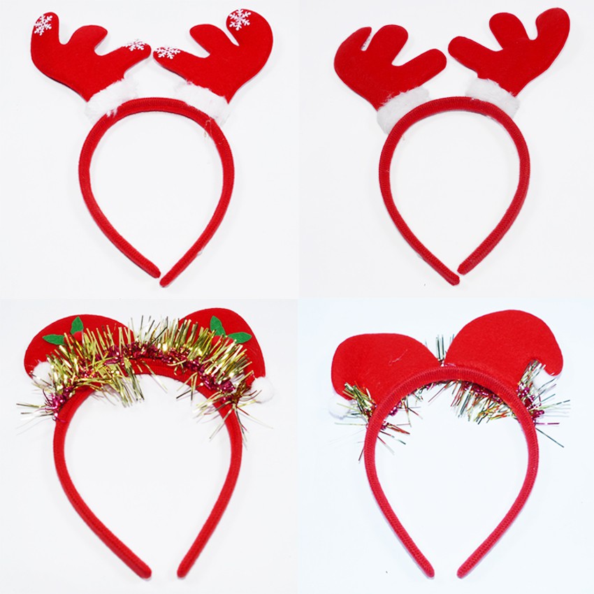Cài tóc noel - Băng đô giáng sinh sừng hưu độc đáo cho bạn gái và bé gái trong dịp lễ noel năm nay