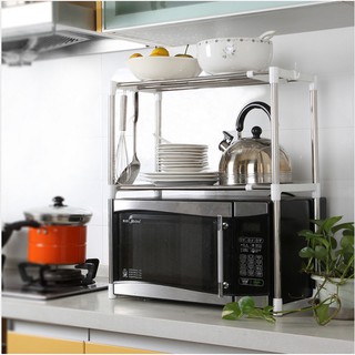 Kệ lò vi sóng co dãn xếp gọn không gian bếp