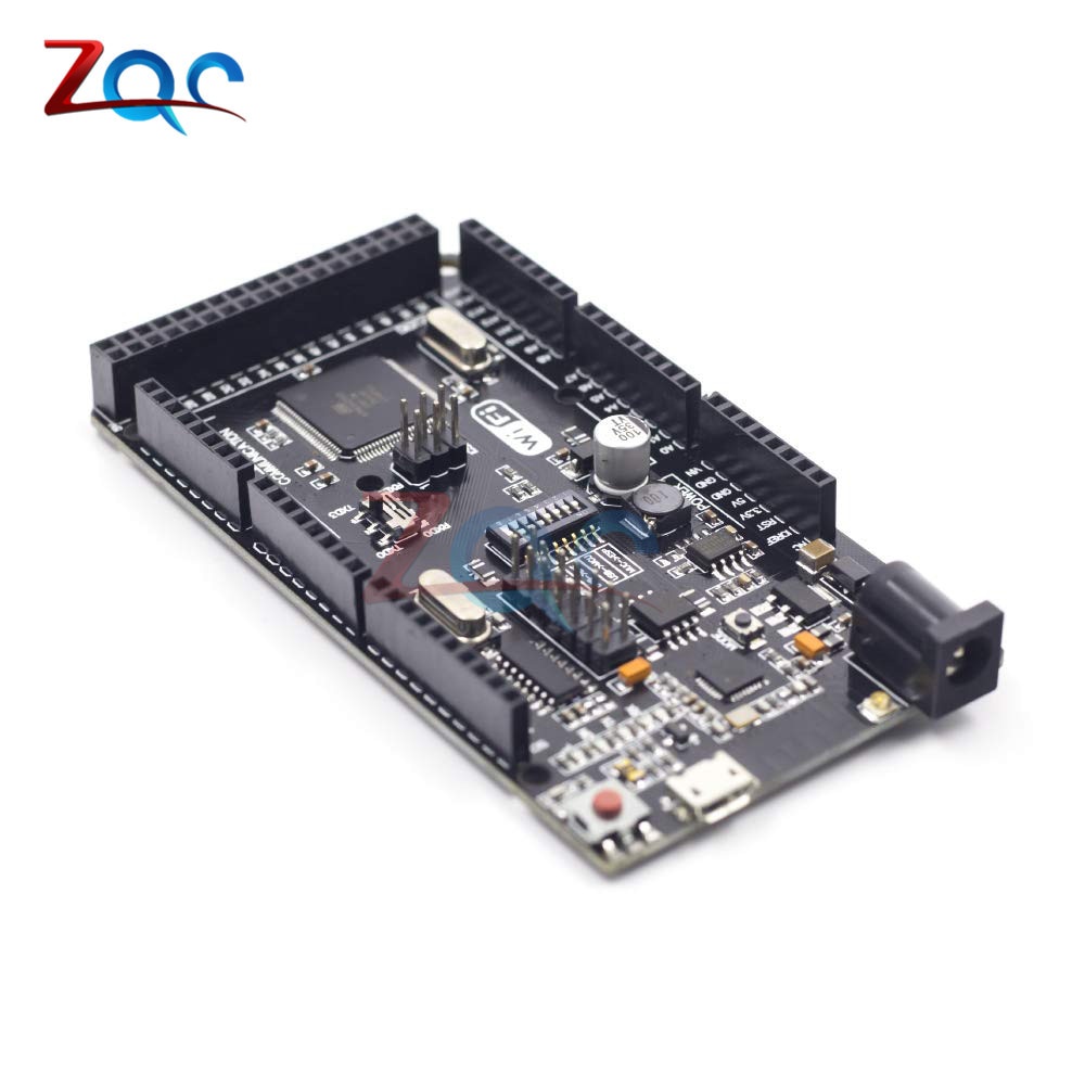 Mega2560 + WiFi R3 ATmega2560 + ESP8266 32Mb memory USB-TTL CH340G Compatible for Arduino Mega NodeMCU For WeMos ESP8266