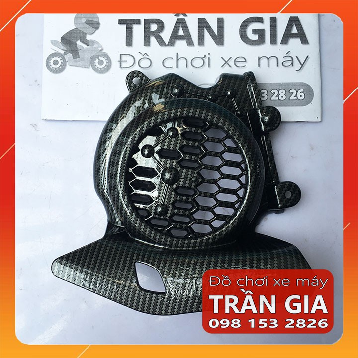 Ốp che quạt gió xe vision 2021 phụ kiện trang trí