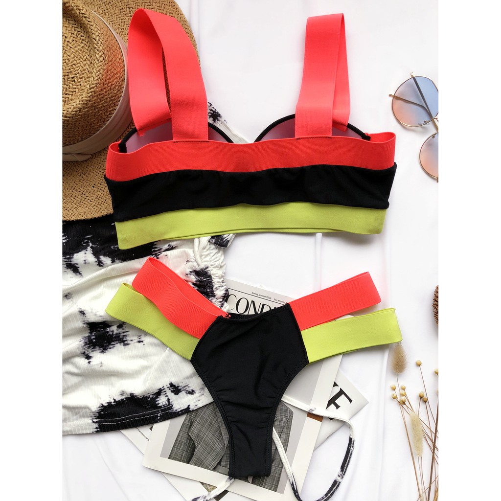 Bộ Bikini Màu Neon Lg23 2021 | BigBuy360 - bigbuy360.vn