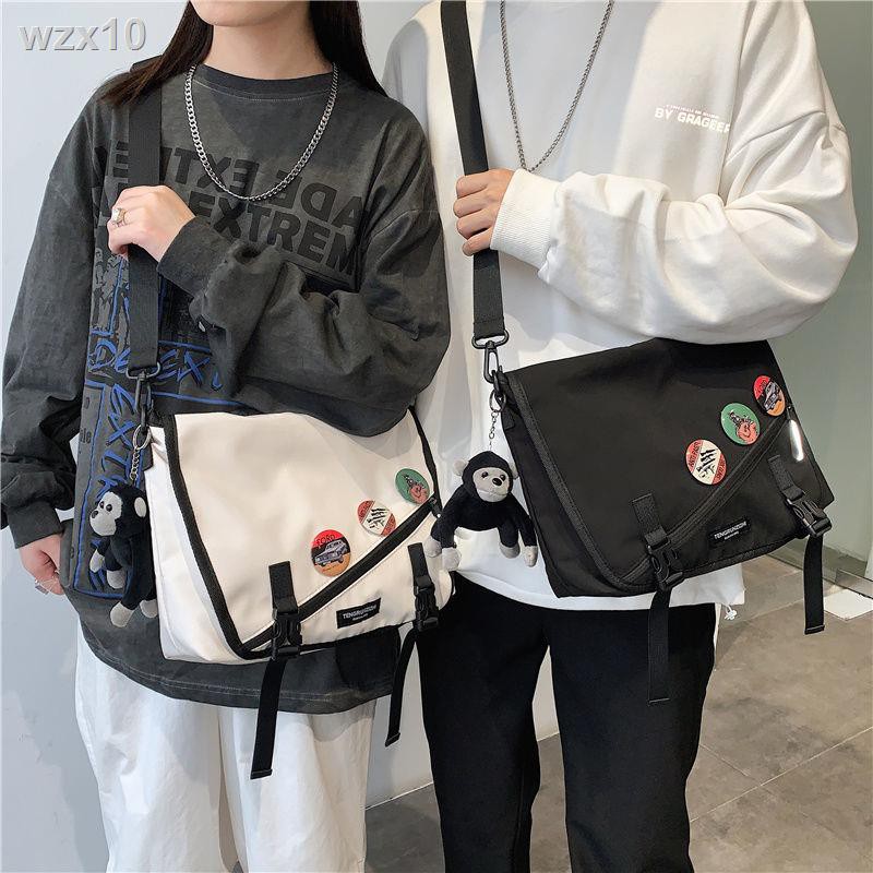 Túi xách sứ dụng cụ Nhật Bản dành cho nam thương hiệu thời trang có sức chứa lớn đeo vai phong cách Harajuku của