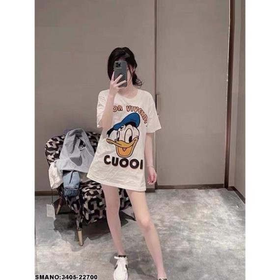 Áo Phông Nam Nữ GC In Vịt Siêu Cute - Áo Thun Nam Nam Nữ Siêu Hot