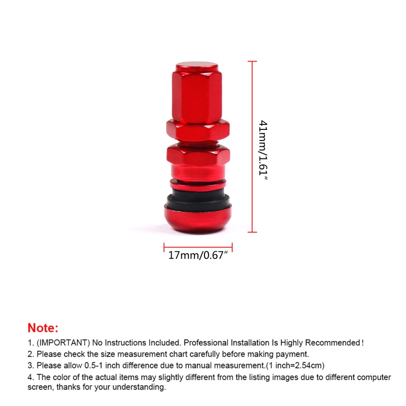 Bộ 4 Nắp Van Bánh Xe Hơi / Xe Máy Hình Lục Giác Bằng Nhôm
