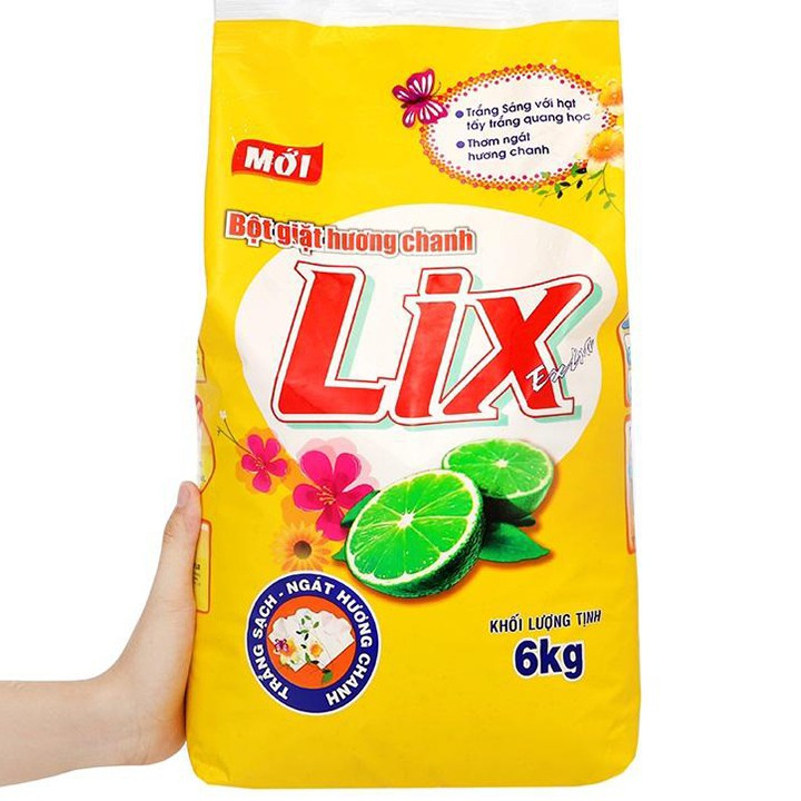 Bột giặt Lix Extra 5,5kg