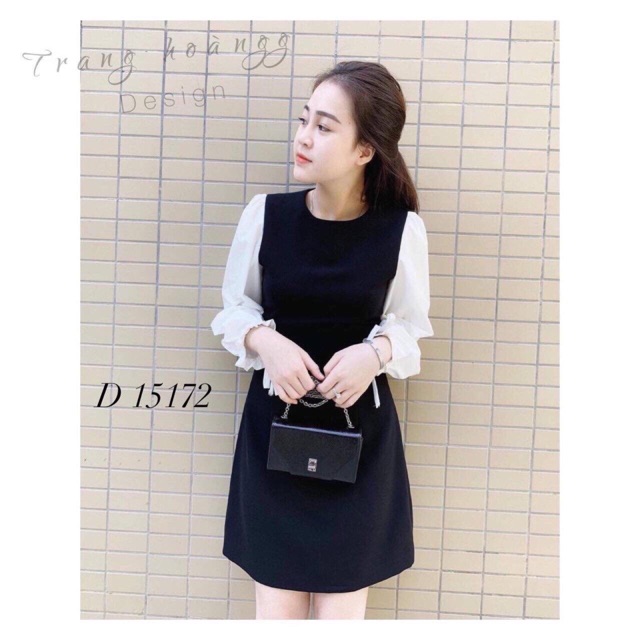 VÁY TIỂU THƯ PHỐI SƠ MI SIÊU YÊU