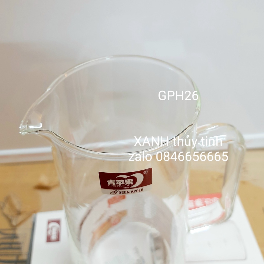 Bình thủy tinh nắp inox 1100ml - Mã: GPH26