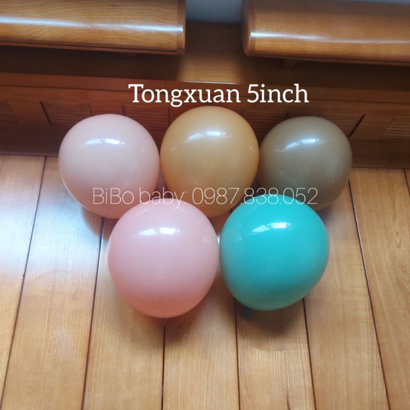 10 bóng cao su Tongxuan 5inch/10cm trang trí tiệc