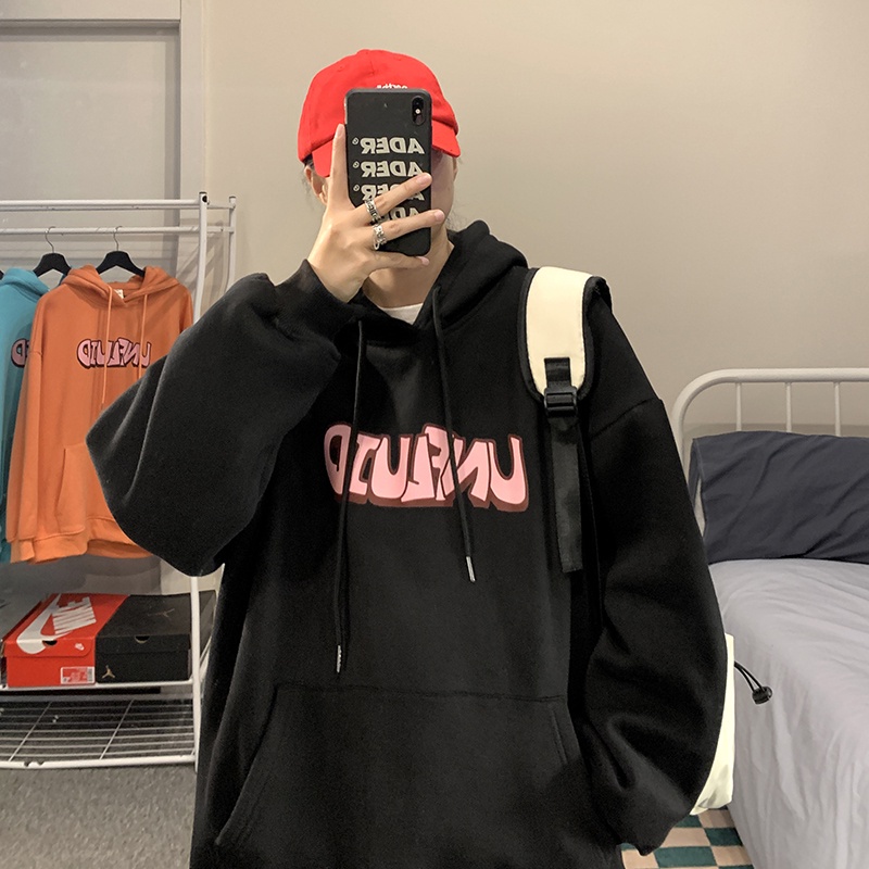 Áo hoodie kiểu dáng năng động thời trang cho nam và nữ