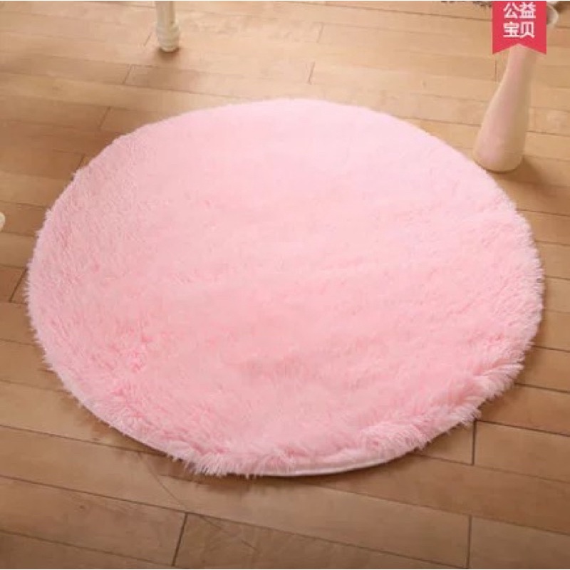 Thảm lông tròn loại 100*100cm