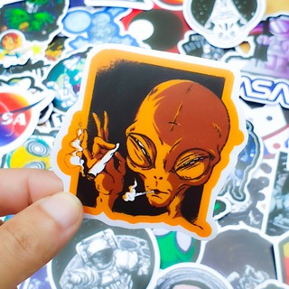 Combo Sticker trang trí chủ đề Vũ Trụ (Galactic)