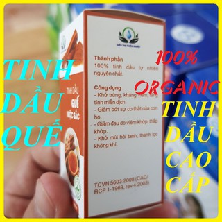 Tinh Dầu Quế MỘC SẮC 10ml Nguyên chất 100% [Chính Hãng] - Tinh Dầu Cao Cấp