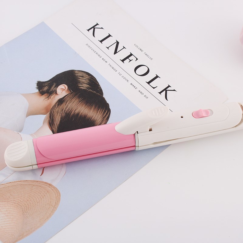 [ 3 Tốt : BỀN RẺ XINH  ] Máy Uốn Duỗi tóc mini 2in1 SC-100 nhỏ gọn thời trang công suất 35W | BigBuy360 - bigbuy360.vn