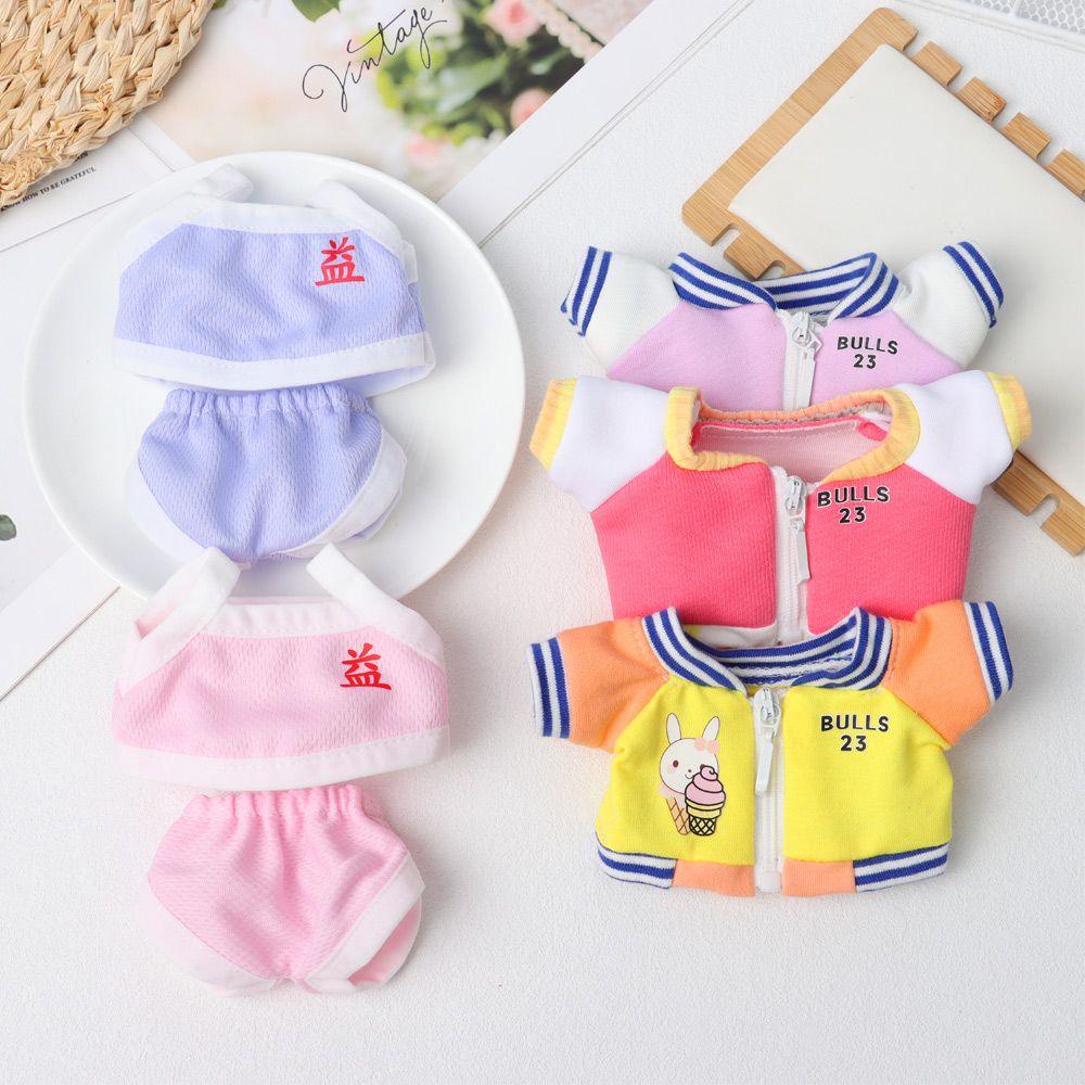 Bộ Váy Thời Trang Màu Cầu Vồng Dành Cho Búp Bê 20cm
