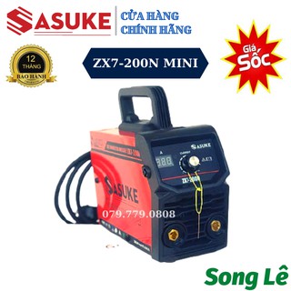 Máy hàn điện tử Inverter mini Sasuke - Thợ và gia đình - ZX7 200N - Hàn Điện Yếu