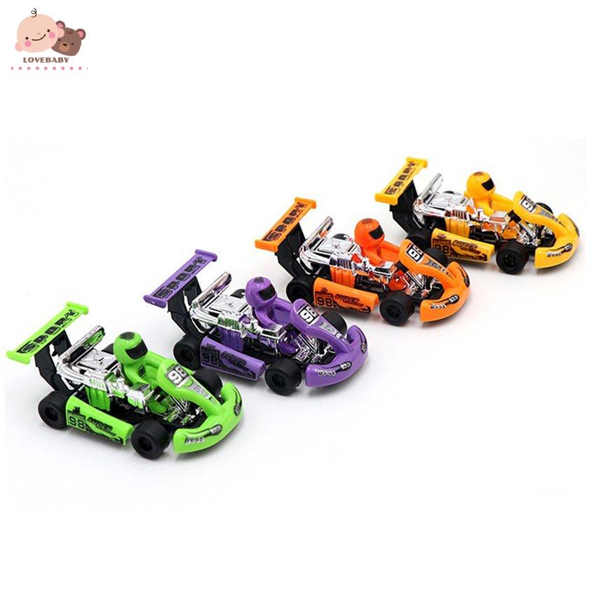 Xe đua đồ chơi kéo lưng cho bé