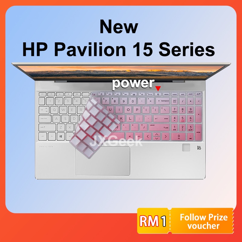 Tấm Lót Bảo Vệ Bàn Phím Máy Tính hp pavilion 15 inch hp 15-eg0010tx 15-eg0106tx 15-eg0107tx 15-eg008tx Tiện Dụng