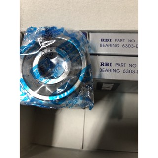2 Vòng bi 6303 rbi