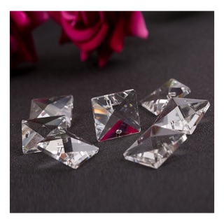 [10 viên ] Pha lê hạt vuông