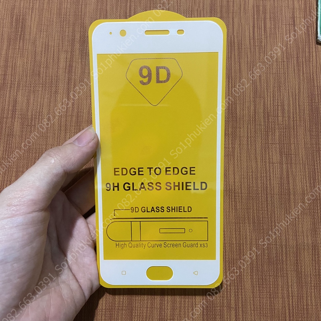 Kính cường lực Oppo A57/F3 Lite full màn hình 9H bền chuẩn