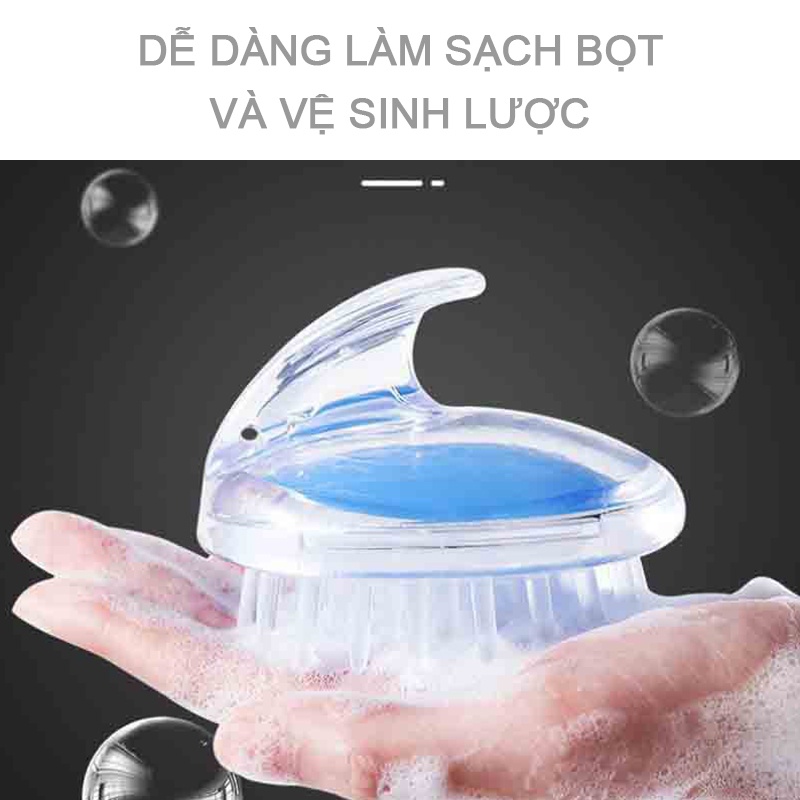 Lược Gội Đầu Massage Giúp Mát Xa Da Đầu