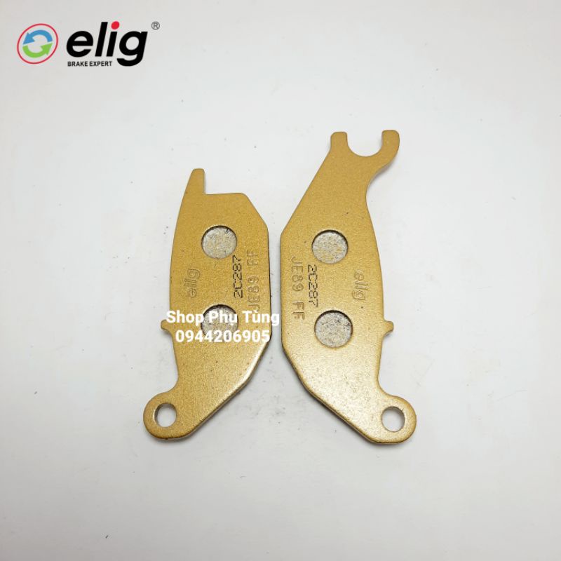 Má phanh. Bố thắng đĩa sau ELIG, mã FA343 lắp cho Exciter 135 và 150, Sonic, Raider, Fz150 và một số xe khác.