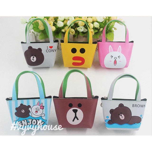 Móc khoá hình túi xách cute 