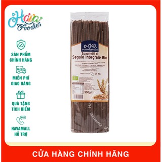 Mì Spaghetti Lúa Mạch Đen Hữu Cơ Sottolestelle 500gr - Whole Wheat Spaghetti
